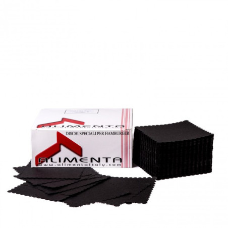 Disco de Papel Forma Cuadrada 110x110 mm Negro 500 gr.